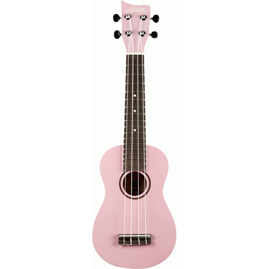 Ashton UKE110PK Soprano Ukulele w/ Bag (Pink)