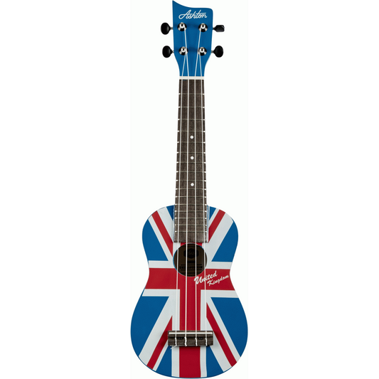 Ashton UKE110UNIONJACK Ukulele w/ Bag (Union Jack)