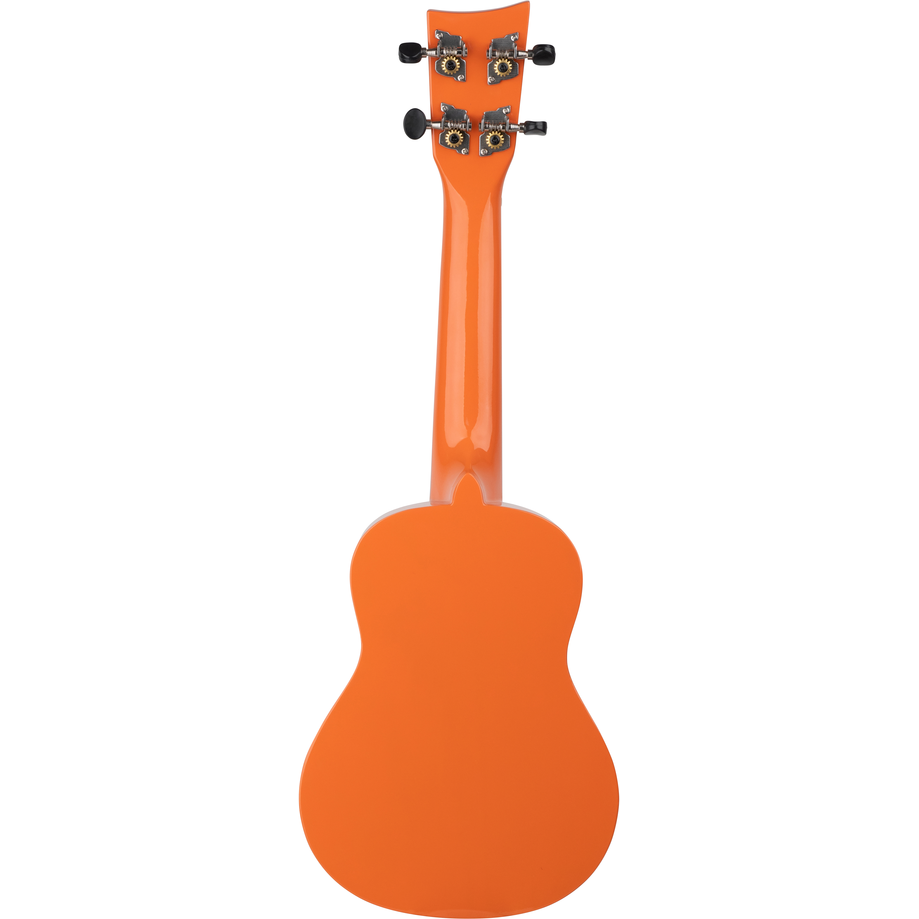 Ashton UKE120BOR Soprano Ukulele w/ Bag (Bright Orange)