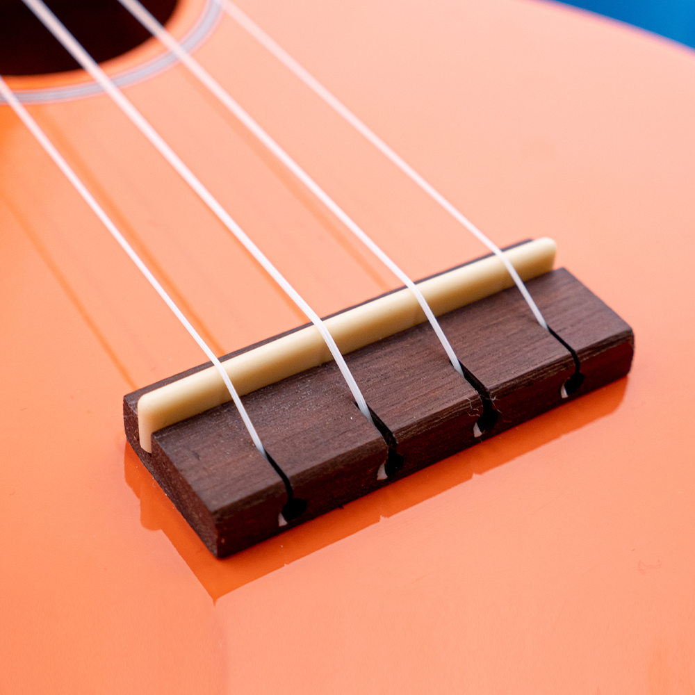 Ashton UKE120BOR Soprano Ukulele w/ Bag (Bright Orange)