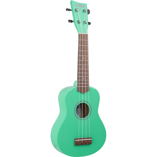 Ashton UKE120SFG Soprano Ukulele w/ Bag (Sea Foam Green)