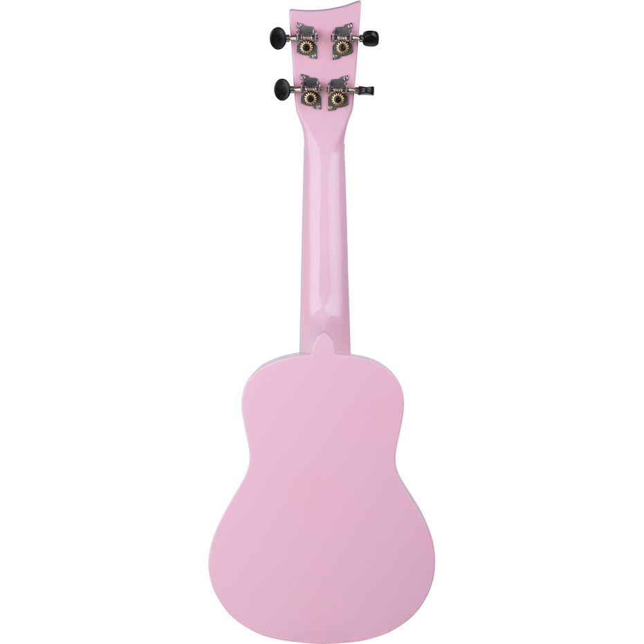 Ashton UKE120SPK Soprano Ukulele w/ Bag (Shell Pink)