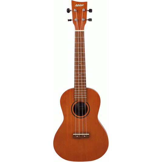 Ashton UKE400SMH Solid Top Concert Ukulele (Mahogany)