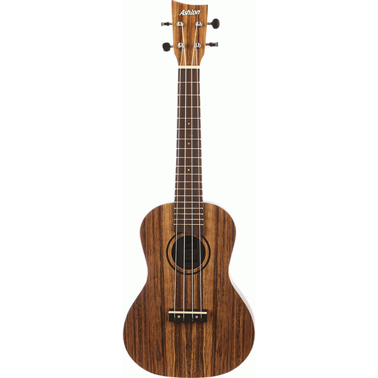 Ashton UKE500CBW Concert Ukulele (Black Walnut)