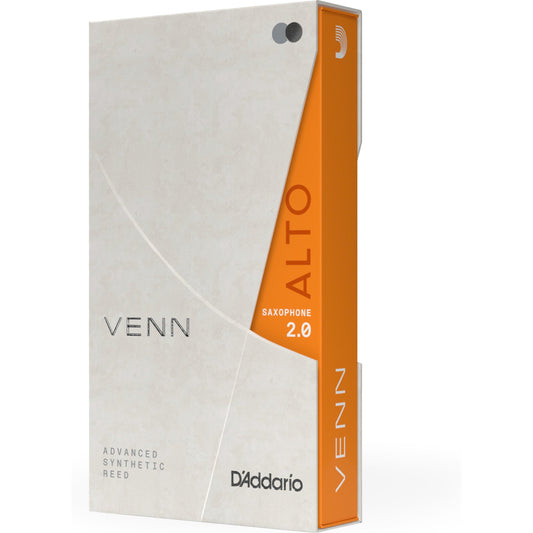 D'Addario VENN Alto Saxophone Reed, G2, Strength 2.0
