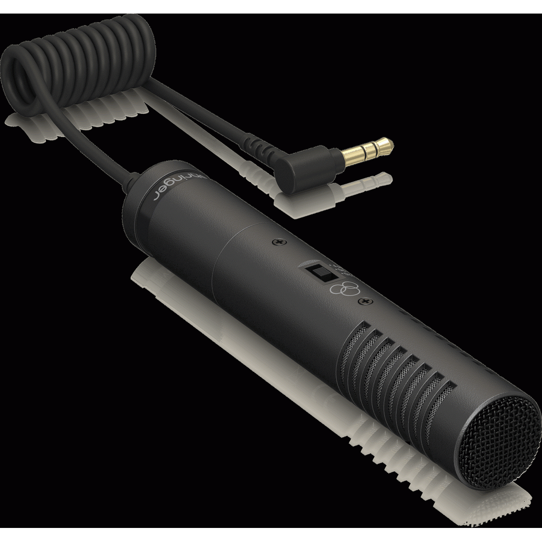 Behringer VIDEO MIC MS Dual-Capsule Mid-Side Condenser Microphone for Video Camera