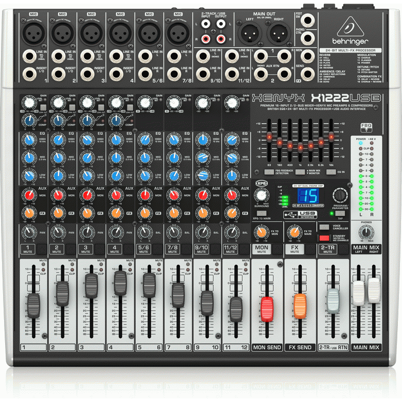 Behringer XENYX X1222USB Mixer