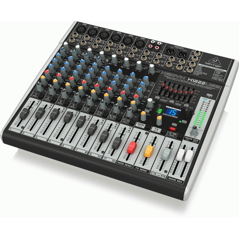 Behringer XENYX X1222USB Mixer