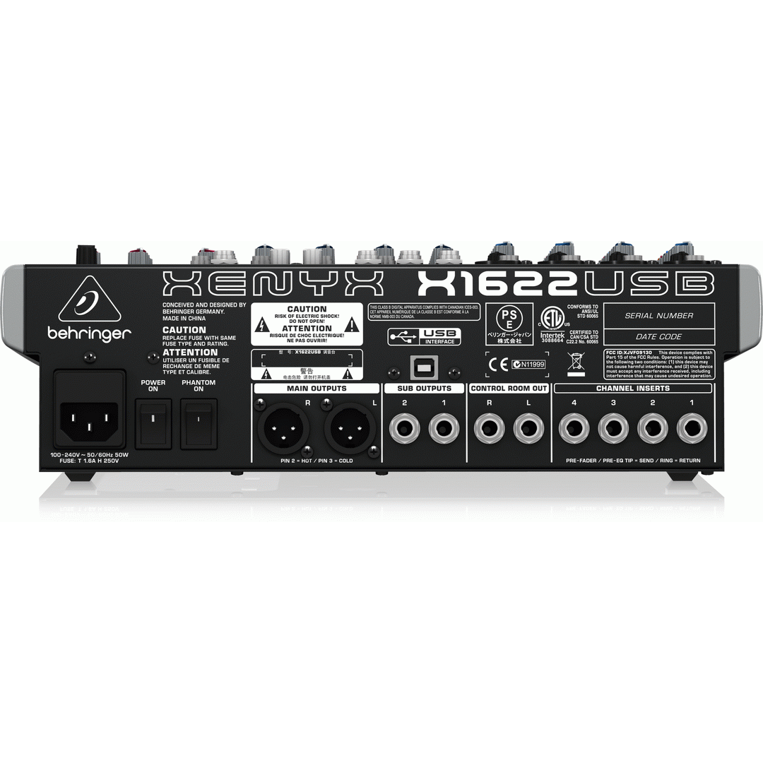 Behringer XENYX X1622USB Mixer