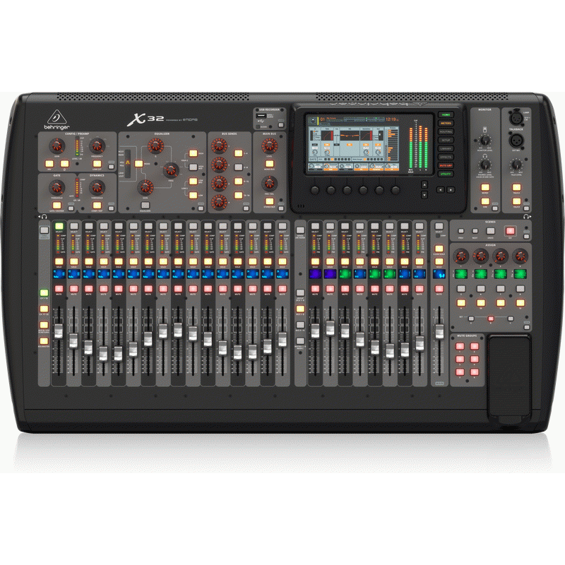 Behringer X32 40-Input Digital Mixing Console w/ 32-Channel Audio Interface