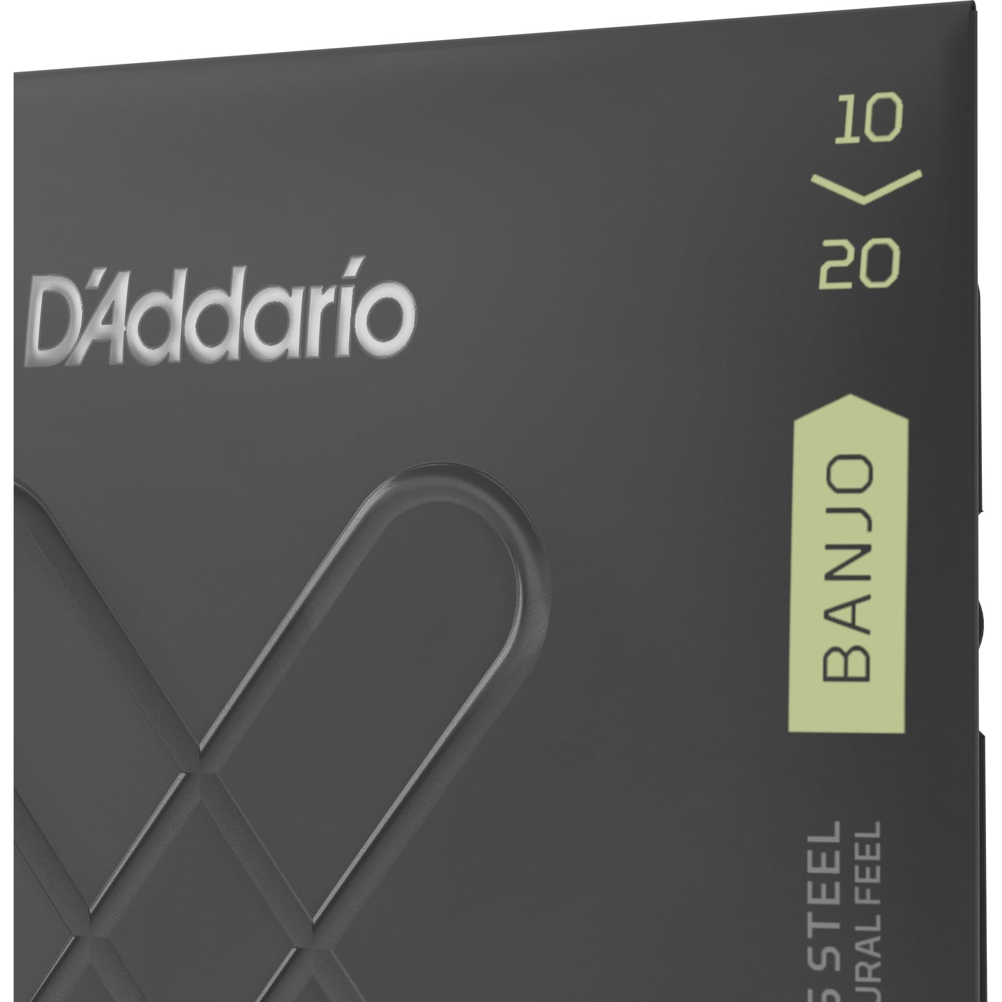 D'Addario XTJ1020 XT Stainless Steel Banjo Strings, Custom Medium Light, 10-20