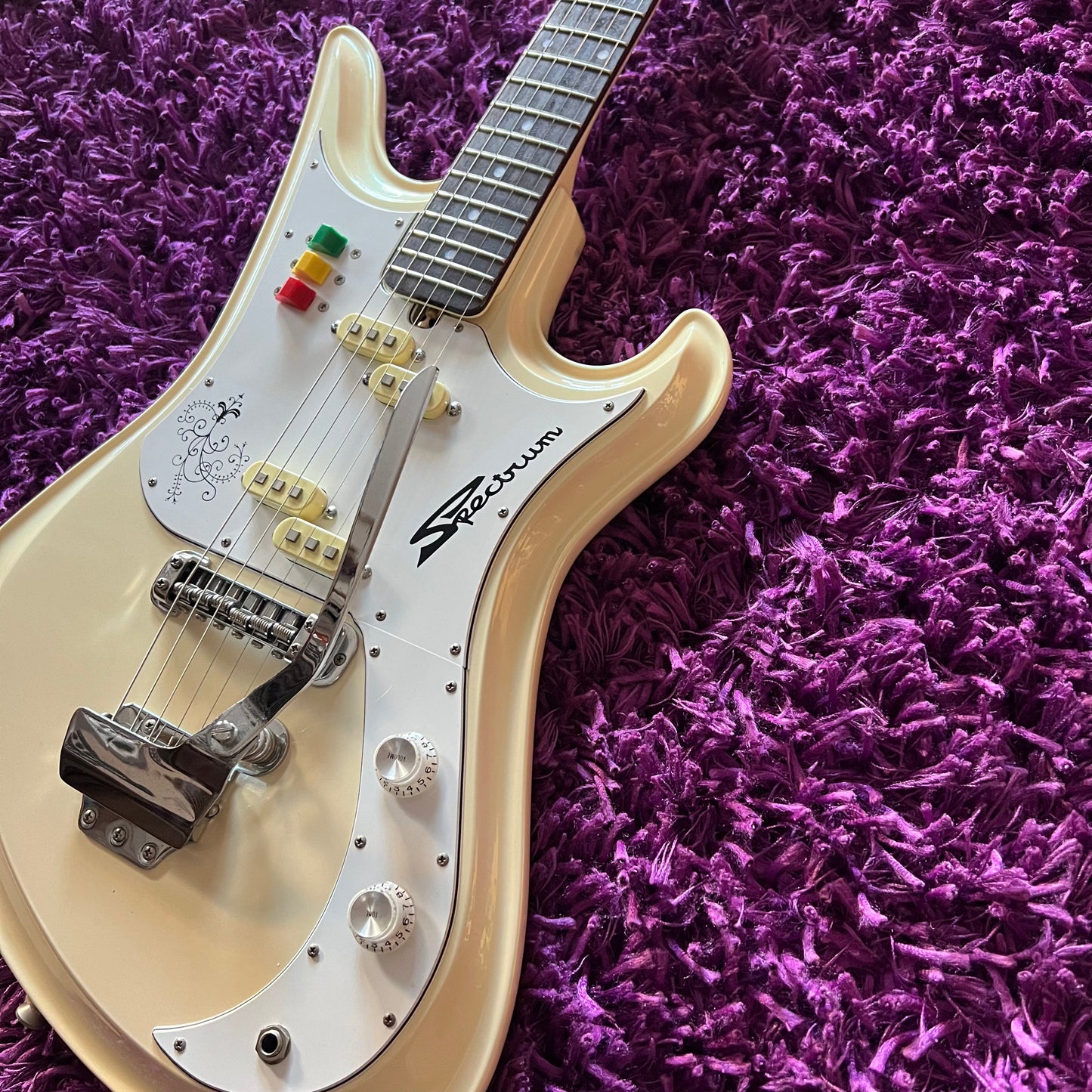 2001 Teisco SP-62 PW Spectrum Bizarre Electric Guitar (MIJ)