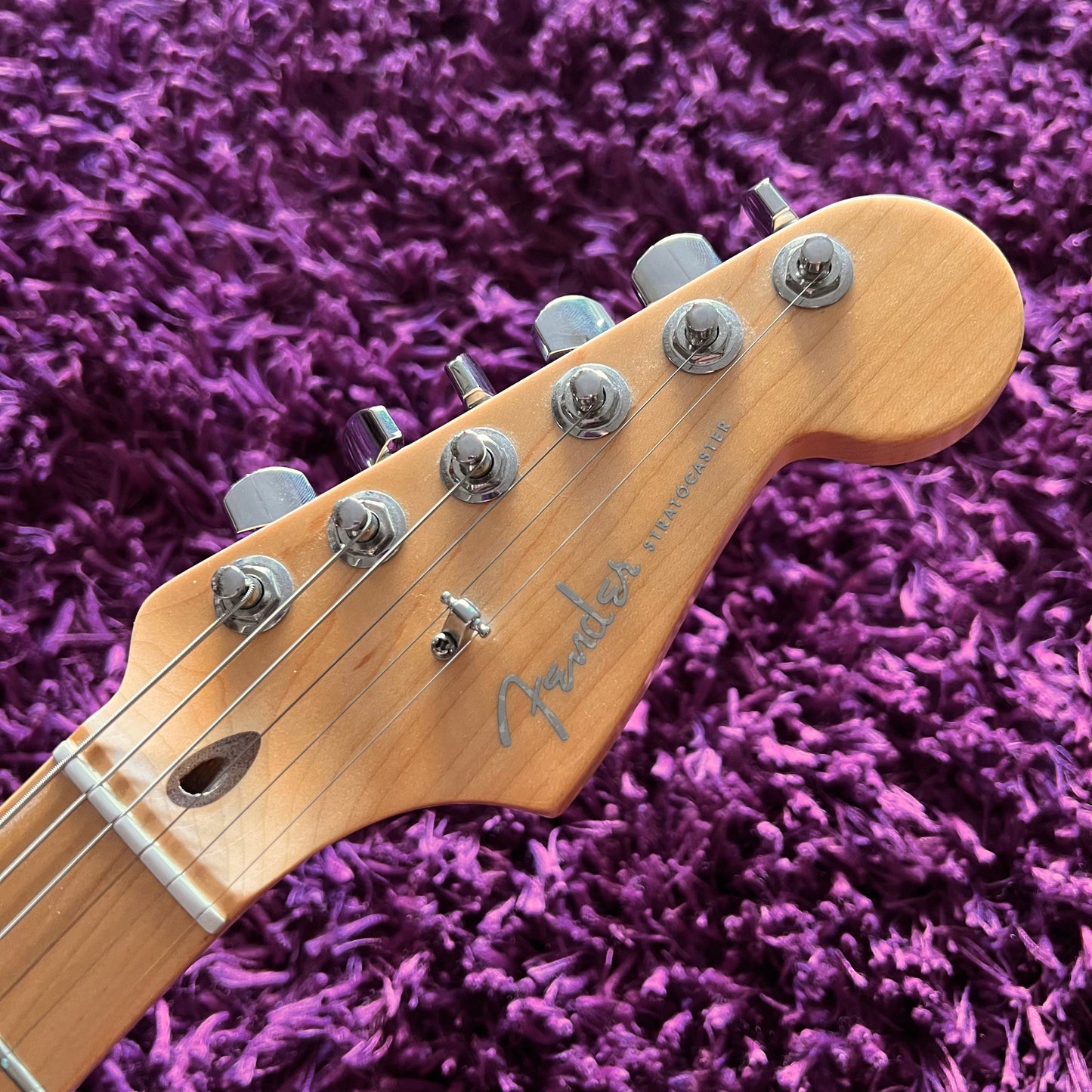 2013 Fender American Deluxe Stratocaster (Burgundy Mist Metallic, Maple Neck) (w/ OHSC)