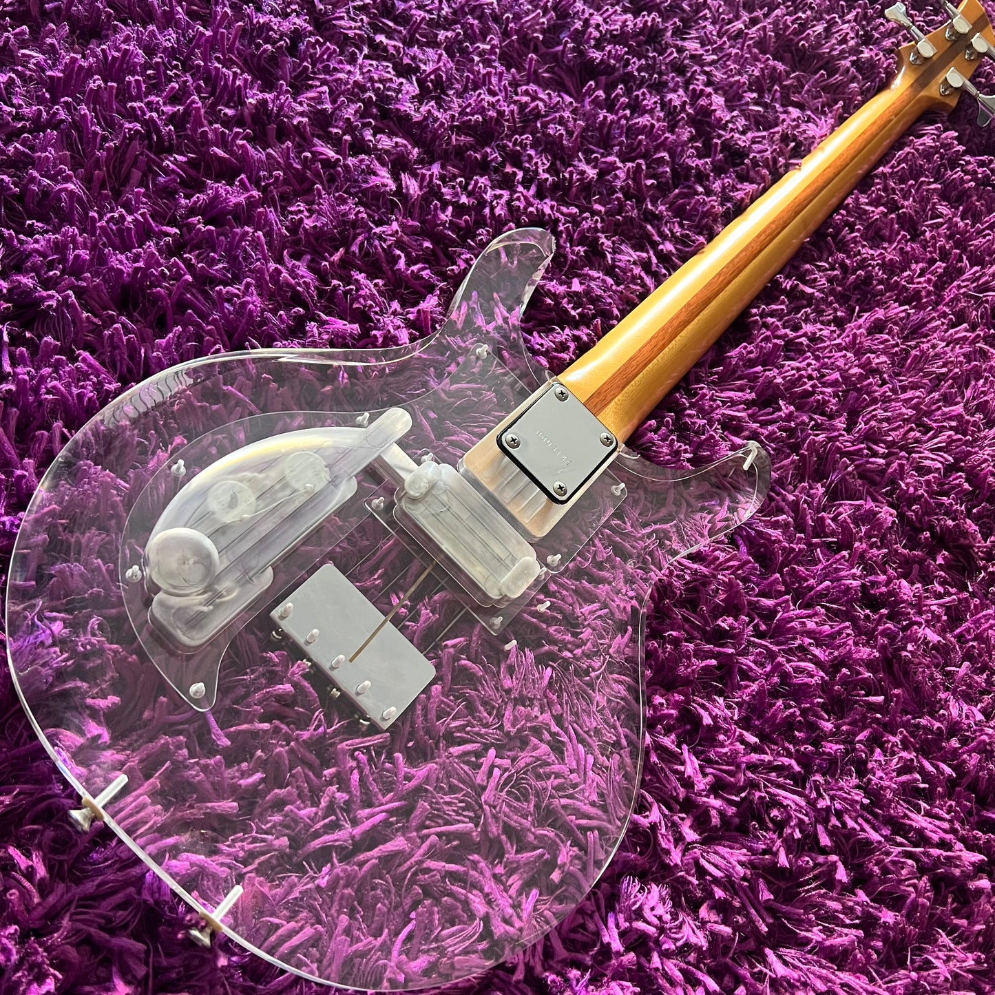 1990 Greco APB-1000 Lucite Bass Dan Armstrong Style (MIJ)