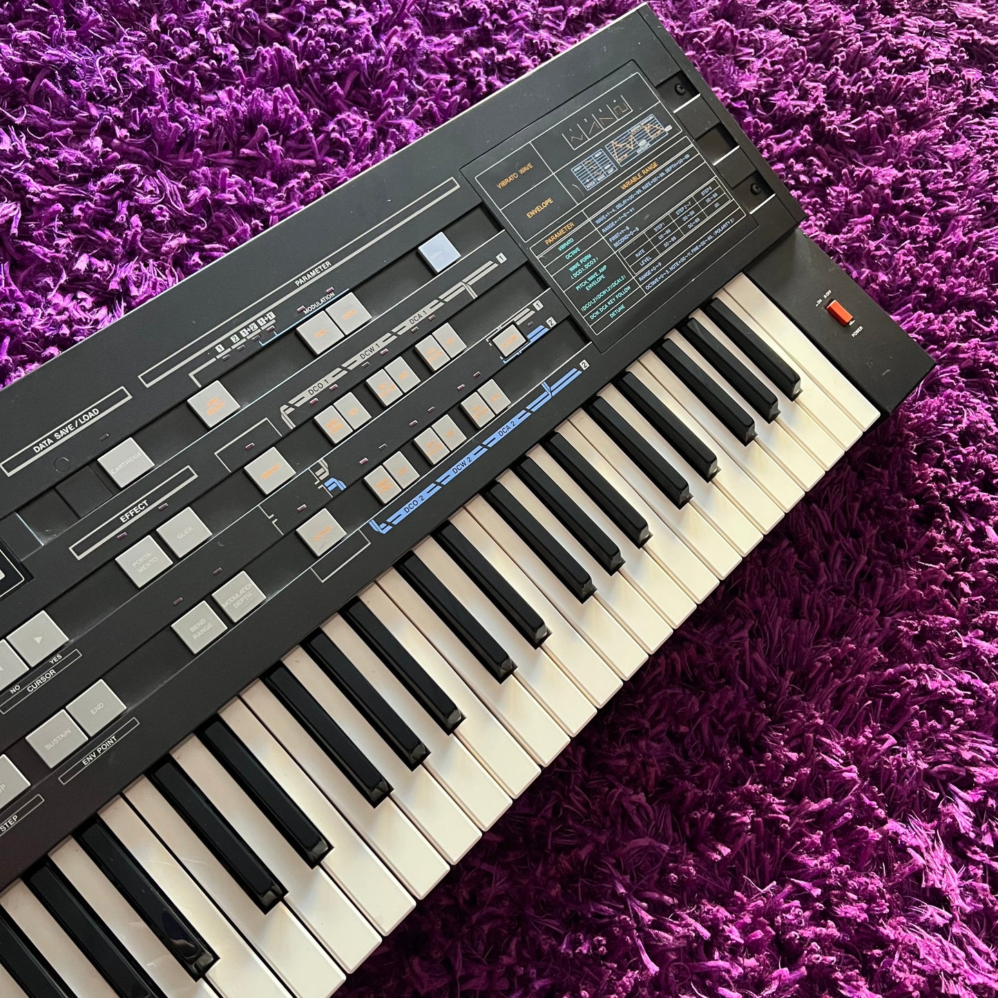 1986 Casio CZ-3000 61-Key Vintage Phase Distortion Synthesizer