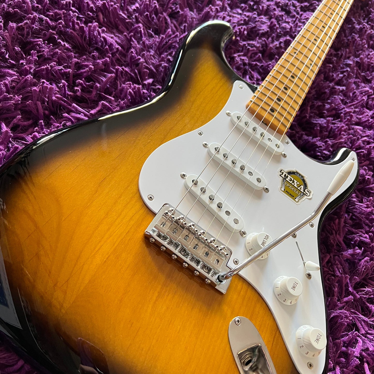 2007-10 Fender Stratocaster ST57-TX '57 Reissue 2 Tone Sunburst (MIJ) (Texas Special Pickups)
