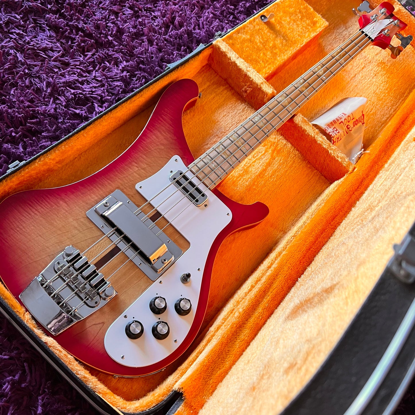 Early 1970s Greco RB-800 Maple Neck Bass Guitar w/ OHSC (Neck Through) (MIJ)