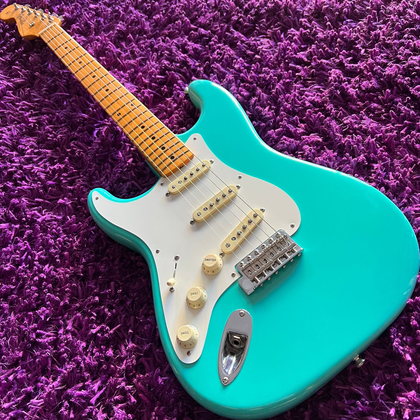 Fender American Vintage II 1957 Stratocaster Sea Foam Green Left Handed