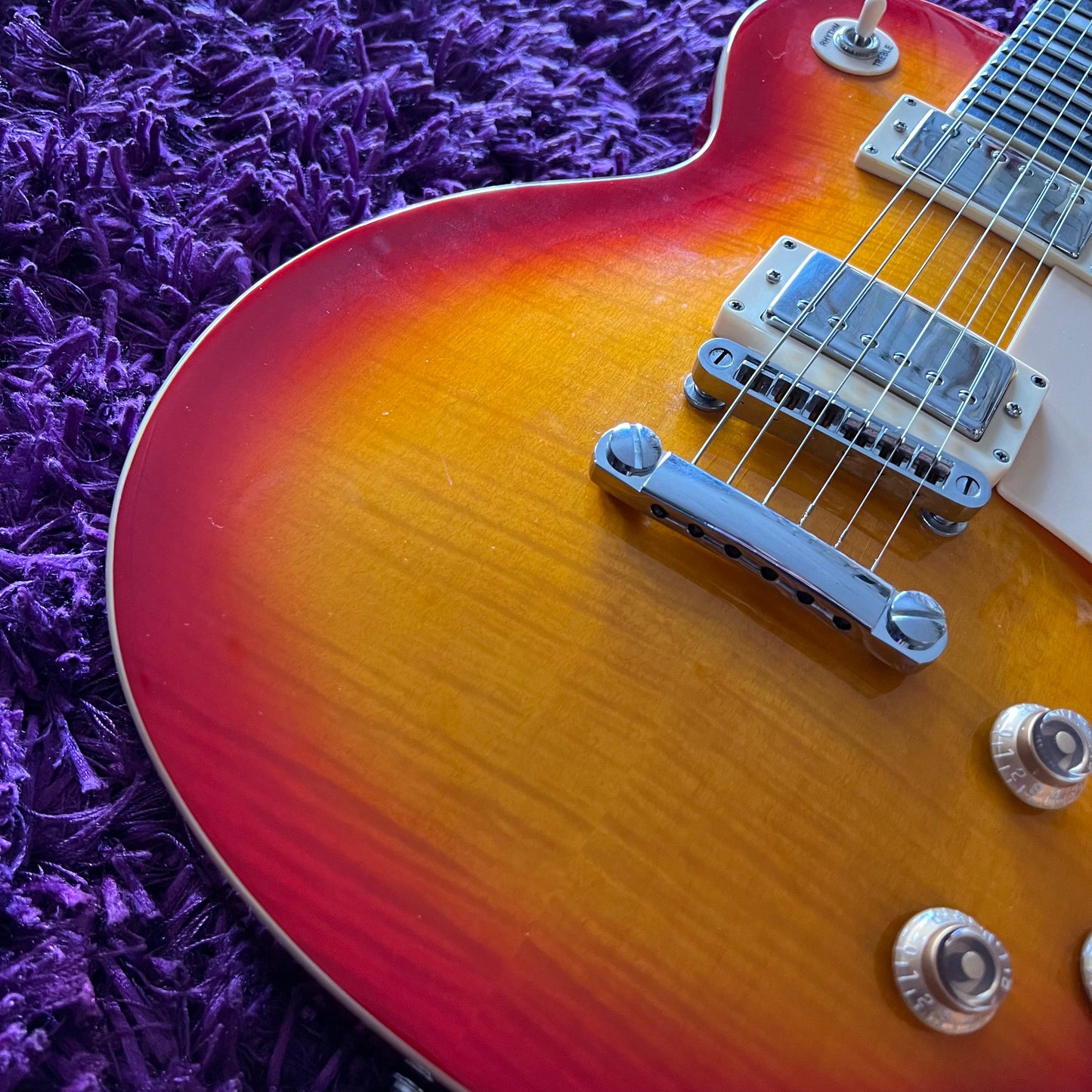 Artist LP60PRO Cherry Burst Electric Guitar w/ Bullbucker Pickups