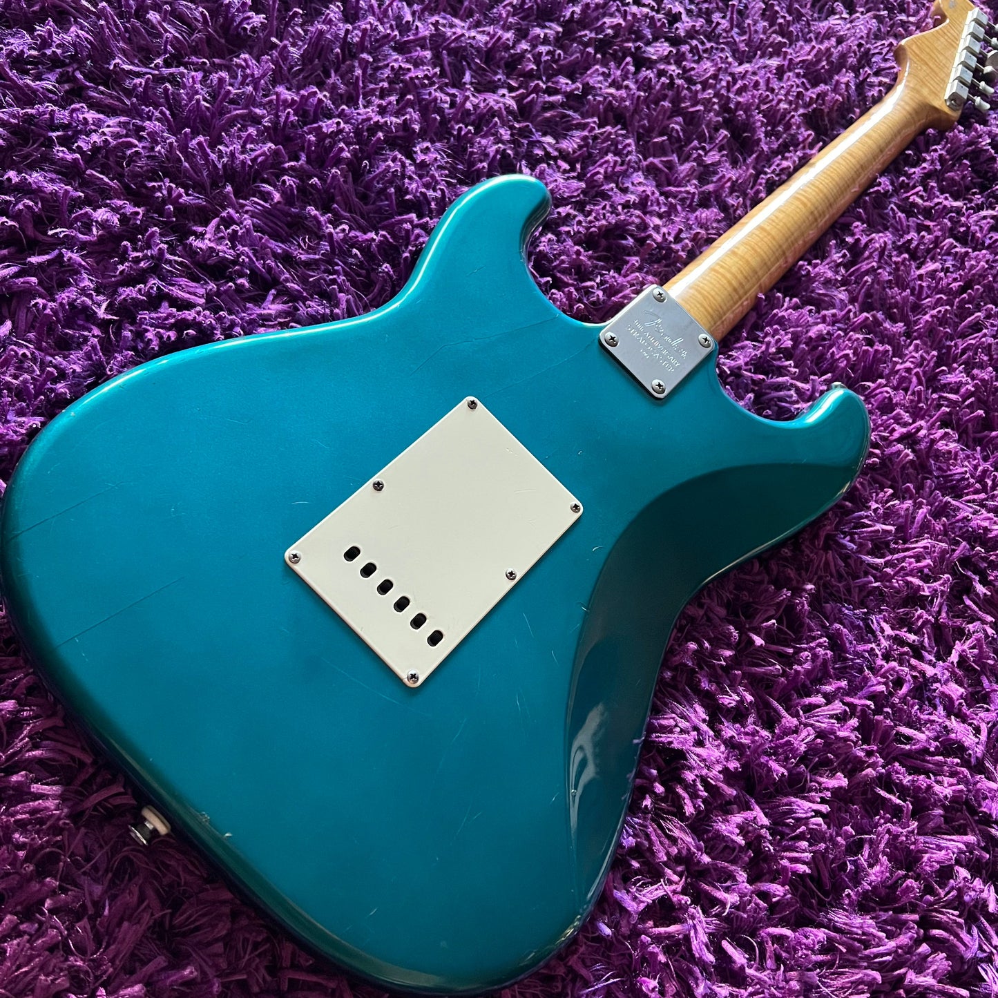 1994 Fender Stratocaster ST62-65AS 40th Anniversary Model Lake Placid Blue (Matching Headstock) (MIJ)