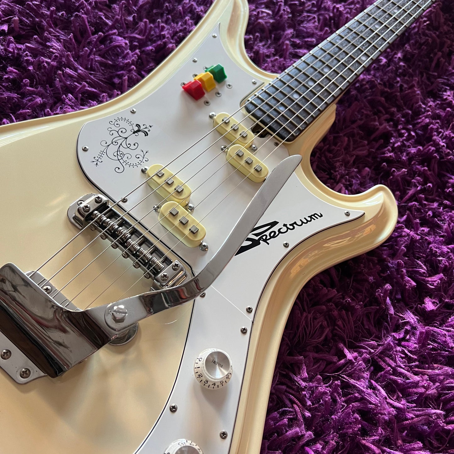 2001 Teisco SP-62 PW Spectrum Bizarre Electric Guitar (MIJ)