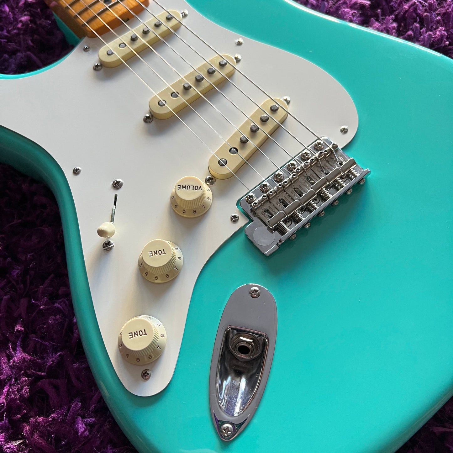 Fender American Vintage II 1957 Stratocaster Sea Foam Green Left Handed