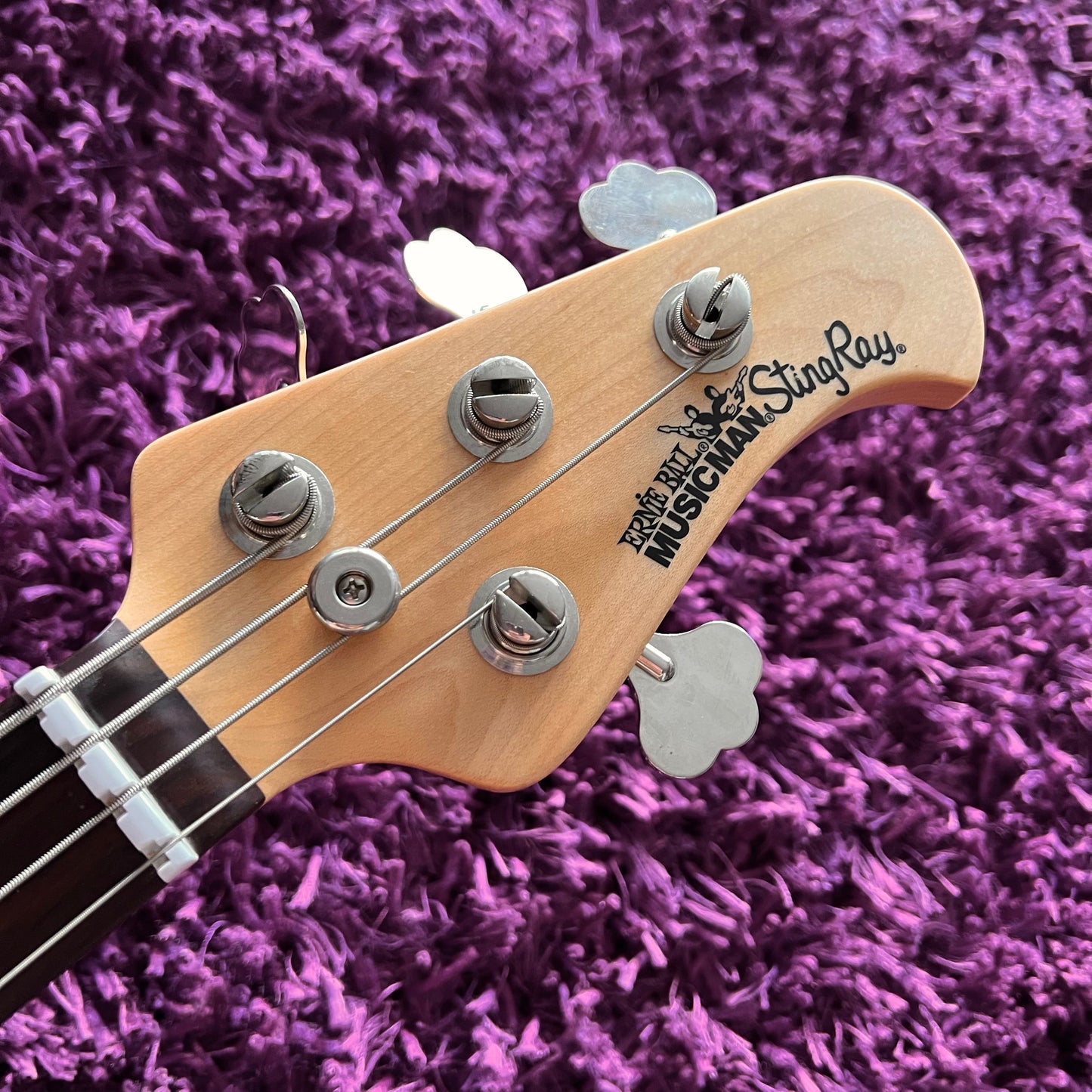 2015 Ernie Ball Music Man StingRay Bass Black Cherry Burst (w/ OHSC)