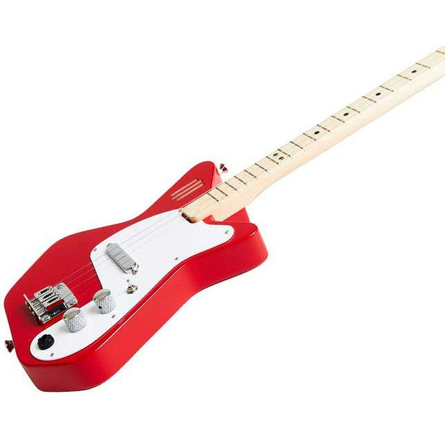 Loog Pro Kids 3-String Electric Guitar Red