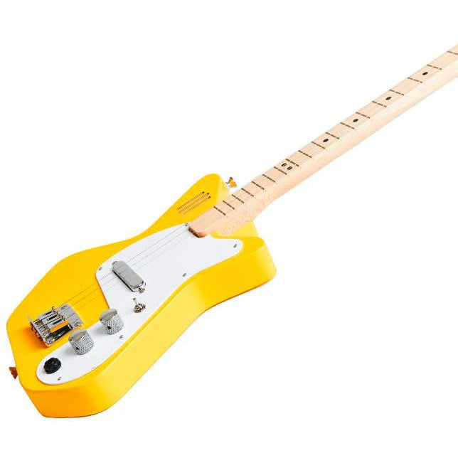 Loog Pro Kids 3-String Electric Guitar Yellow