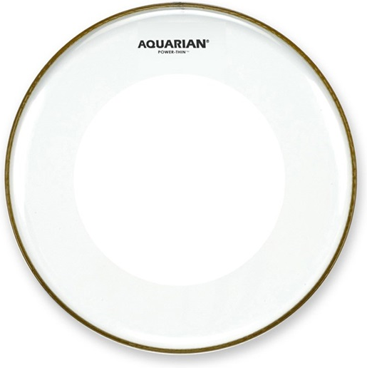 Aquarian Power-Thin – Batter Drumhead – Clear (PWT14PD)