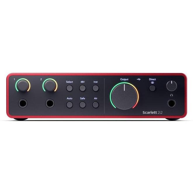Focusrite Scarlett 2i2 4th Gen USB Audio Interface