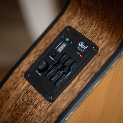 Cort SFX-E Natural Satin Small Body Cutaway Acoustic Guitar