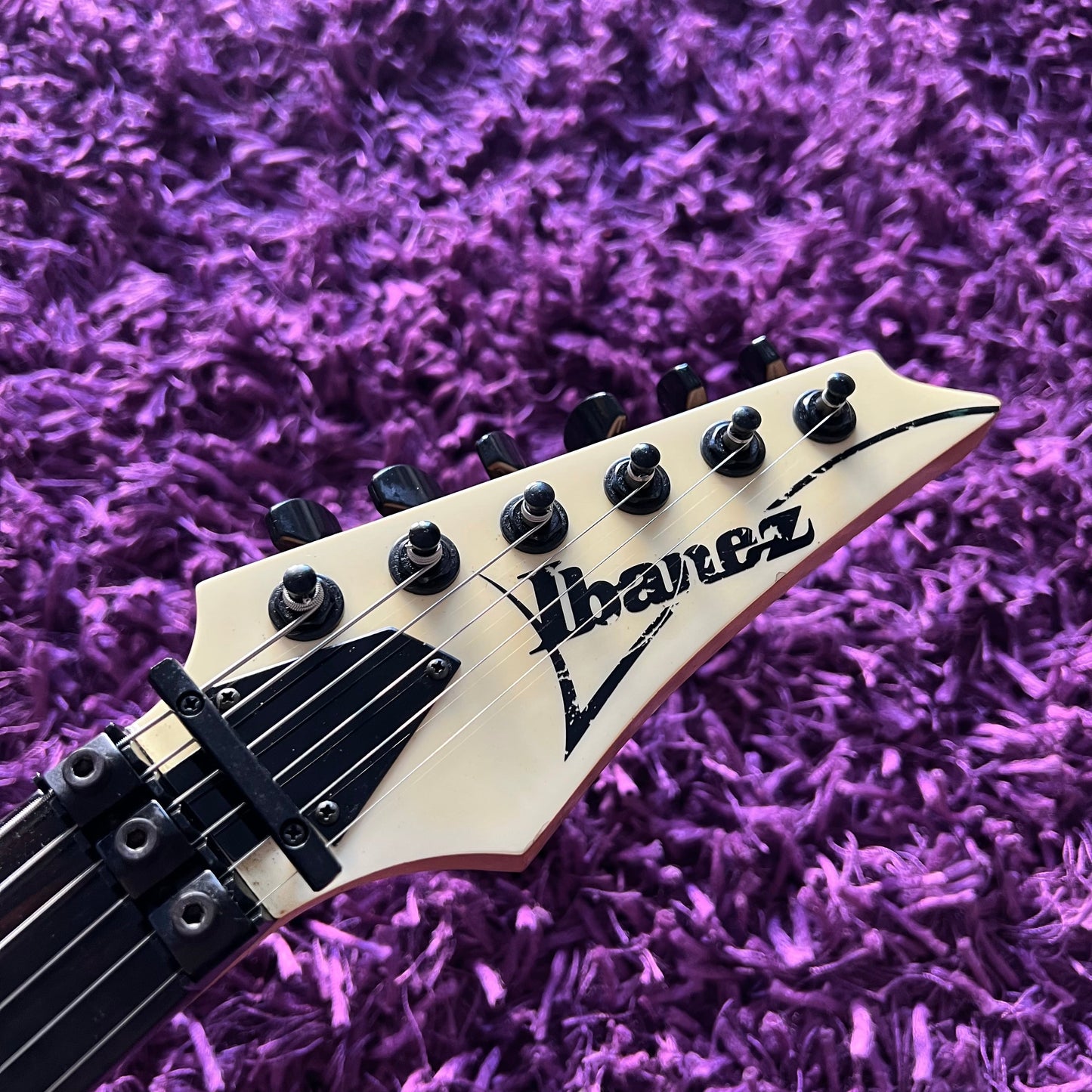 1991 Ibanez RG-550 White w/ Edge Tremolo (MIJ)
