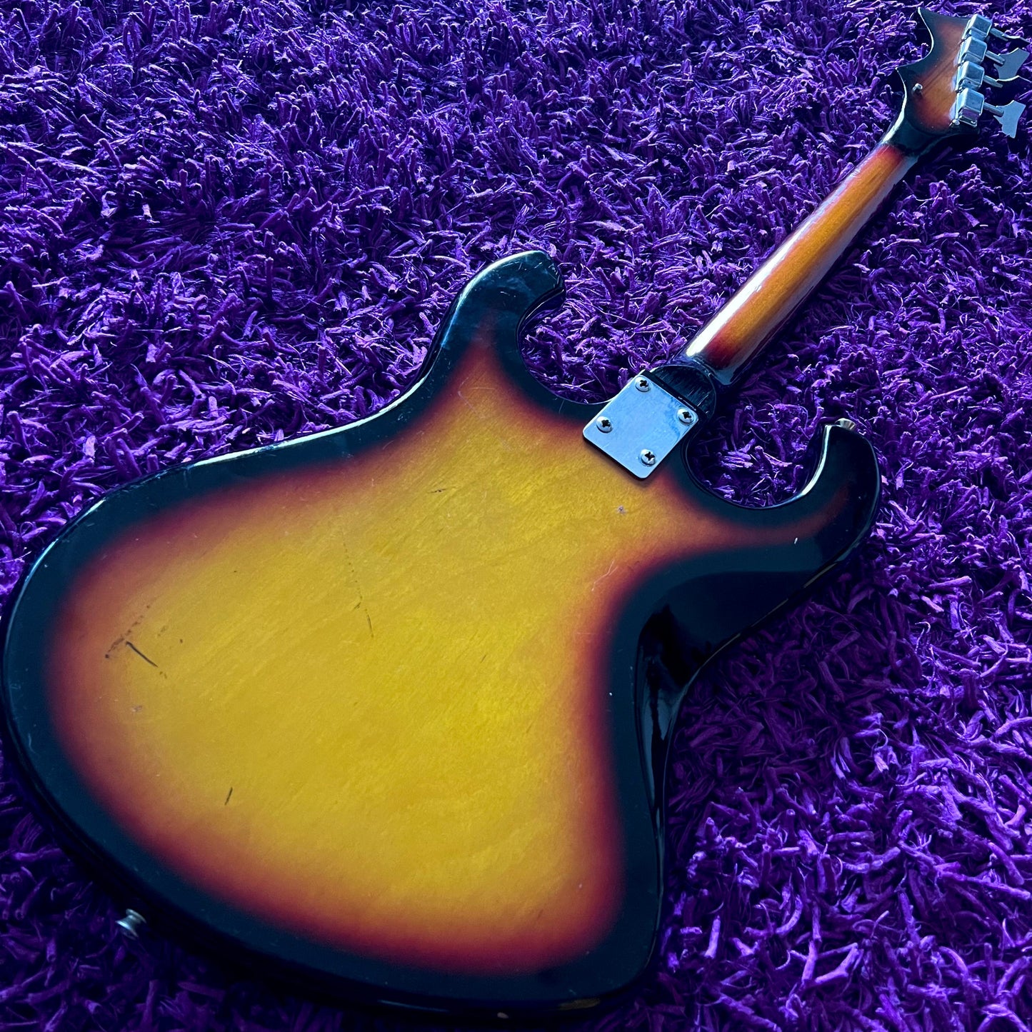 1960s Teisco Bass Flower Pickguard (Short Scale MIJ)