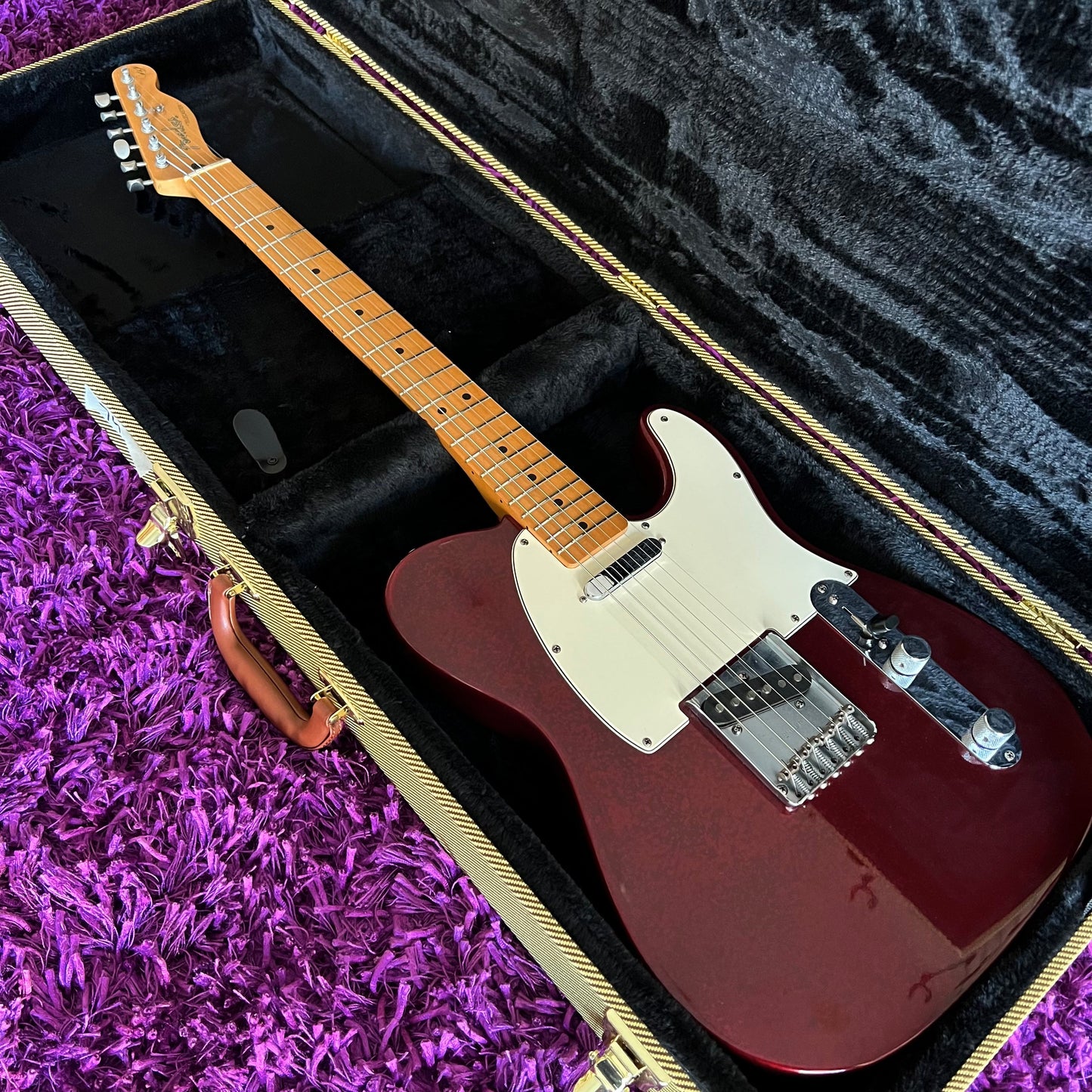 1995 Fender James Burton Telecaster MIM (Maple Neck) (w/ HSC)