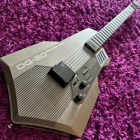 Casio DG-20 Digital Synthesizer Guitar 1980s