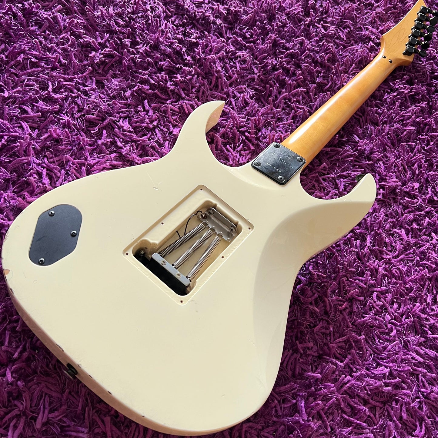 1990s Ibanez RG-550 White w/ Floyd Rose (MIJ)