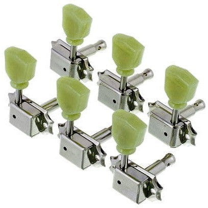 DR Parts Machine Heads 3-A-Side Vintage Kluson Style Tuners