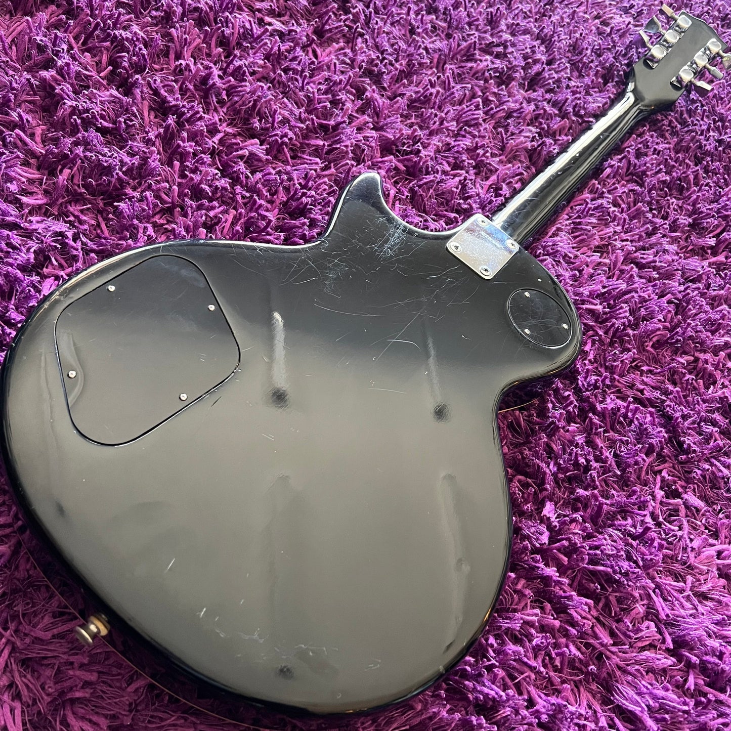 1970s Suzuki Les Paul Standard Black (MIJ) (w/ Upgrades)