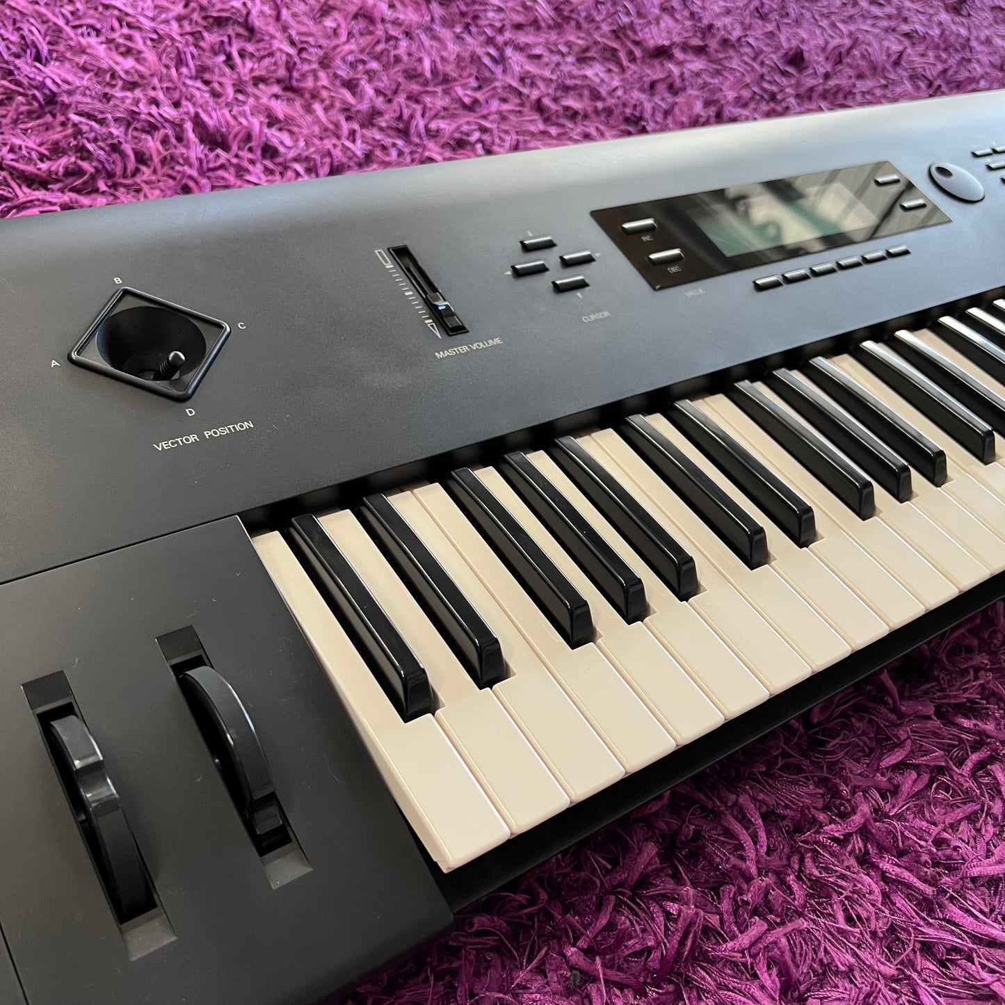 1990s Korg Wavestation Wave Sequencing Vector Synthesizer