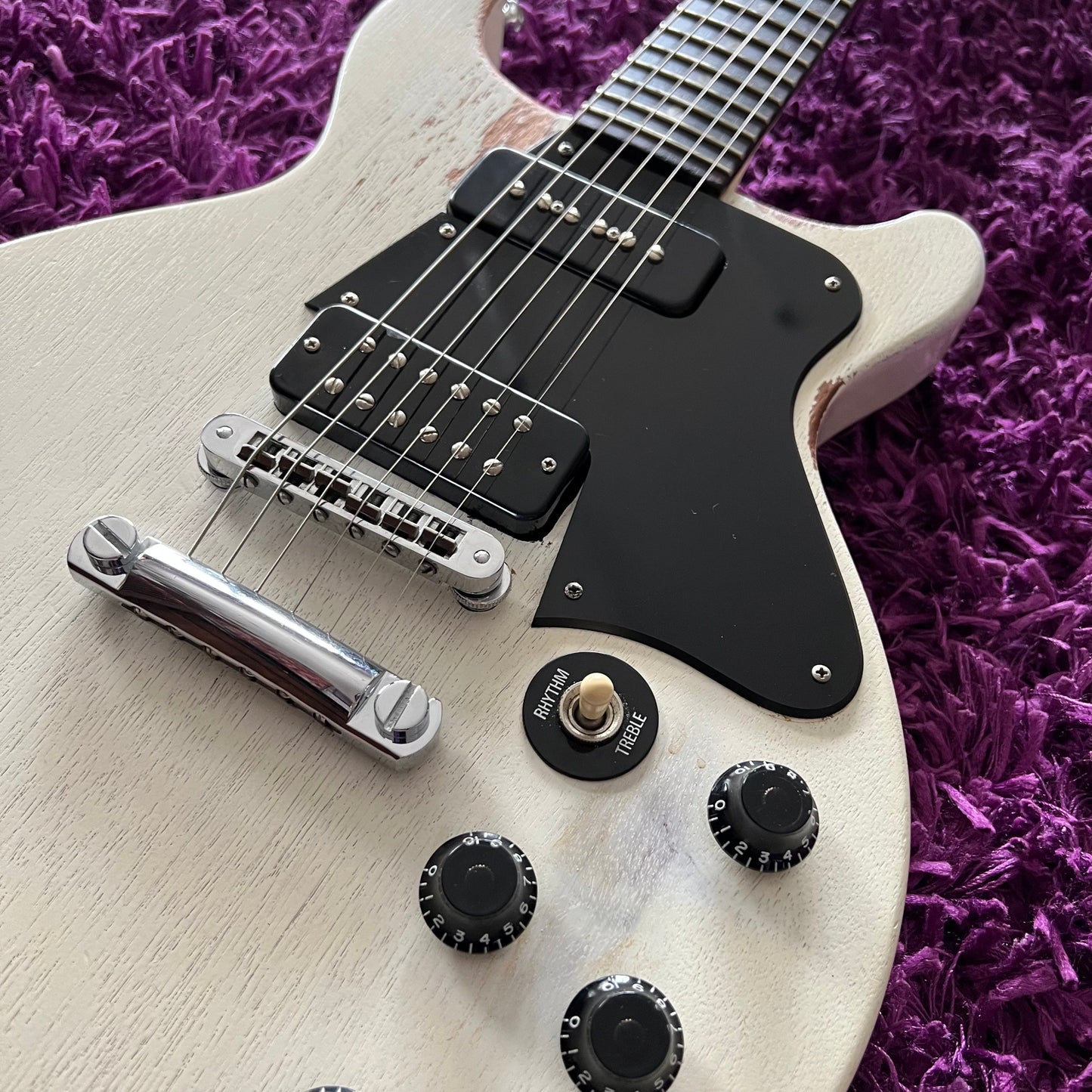 2006 Gibson Les Paul Special Double Cut (Faded White) (w/ HSC)