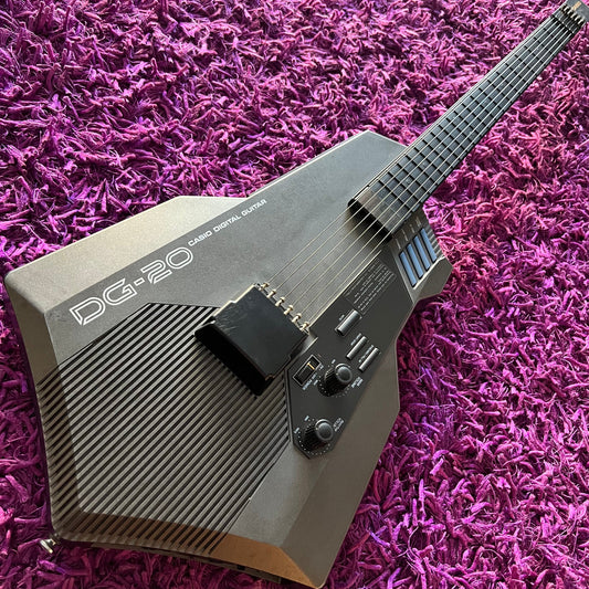 Casio DG-20 Digital Synthesizer Guitar 1980s