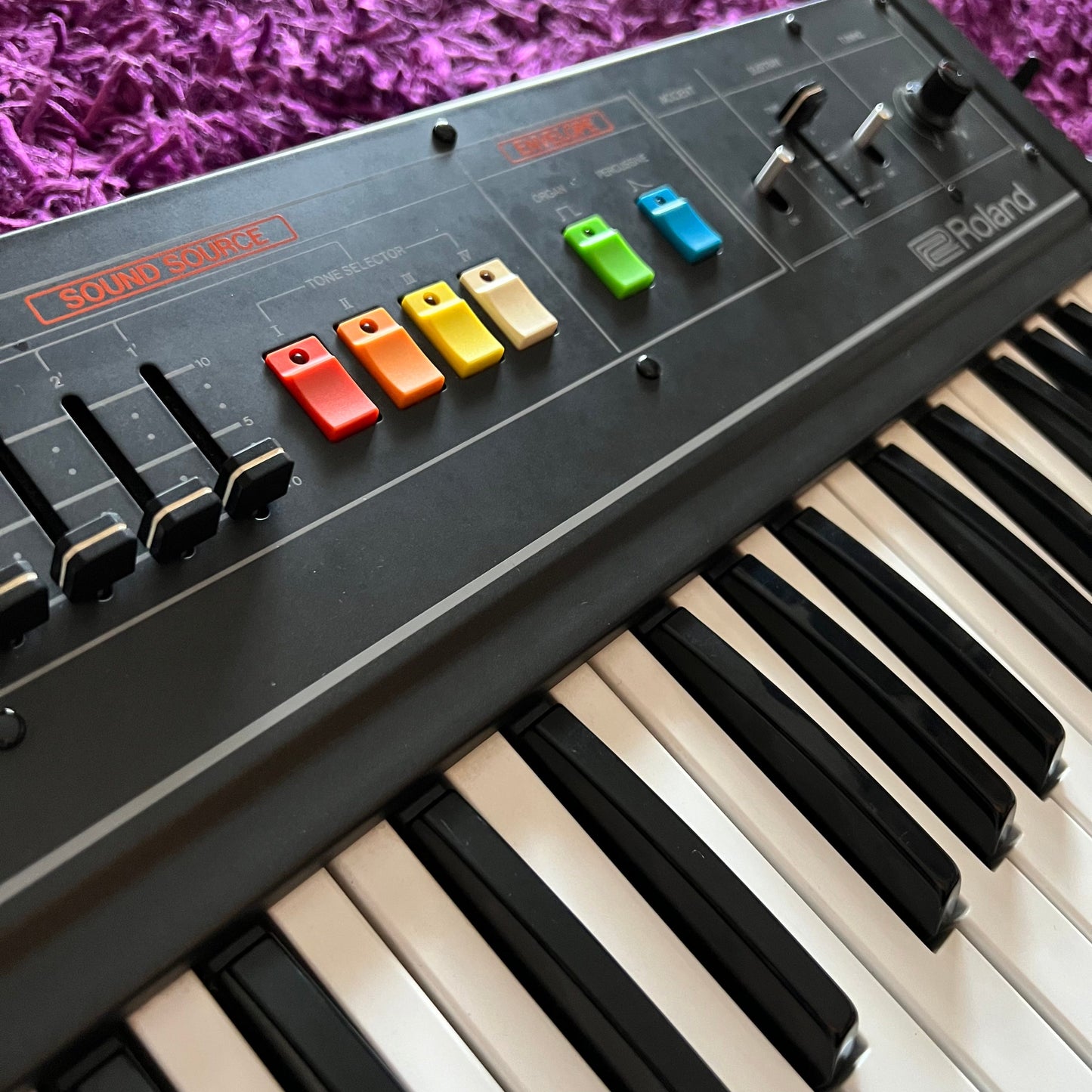 Roland SA-09 Saturn Analog Organ Synthesizer (w/ Branded Stand)