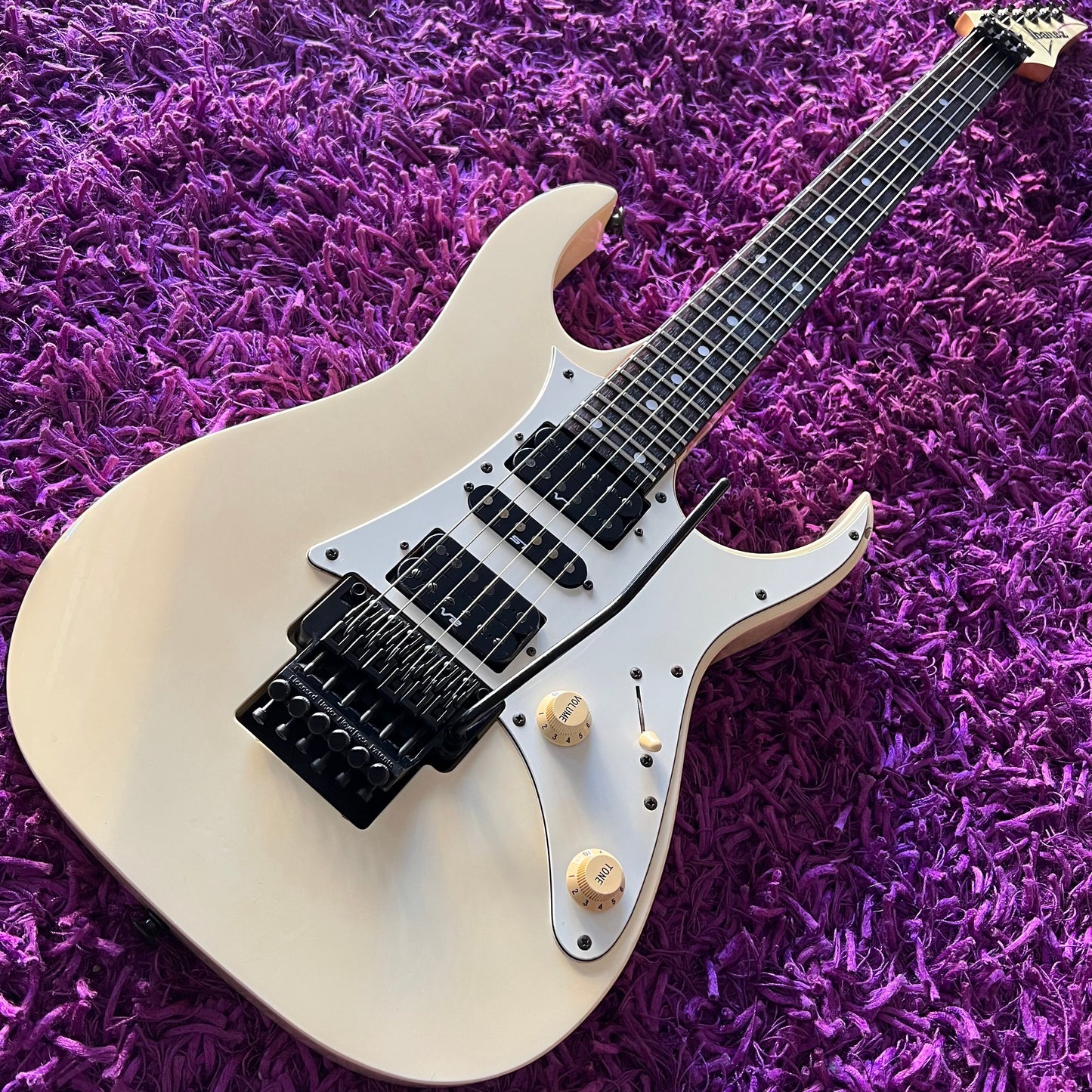 1991 Ibanez RG-550 White w/ Edge Tremolo (MIJ)