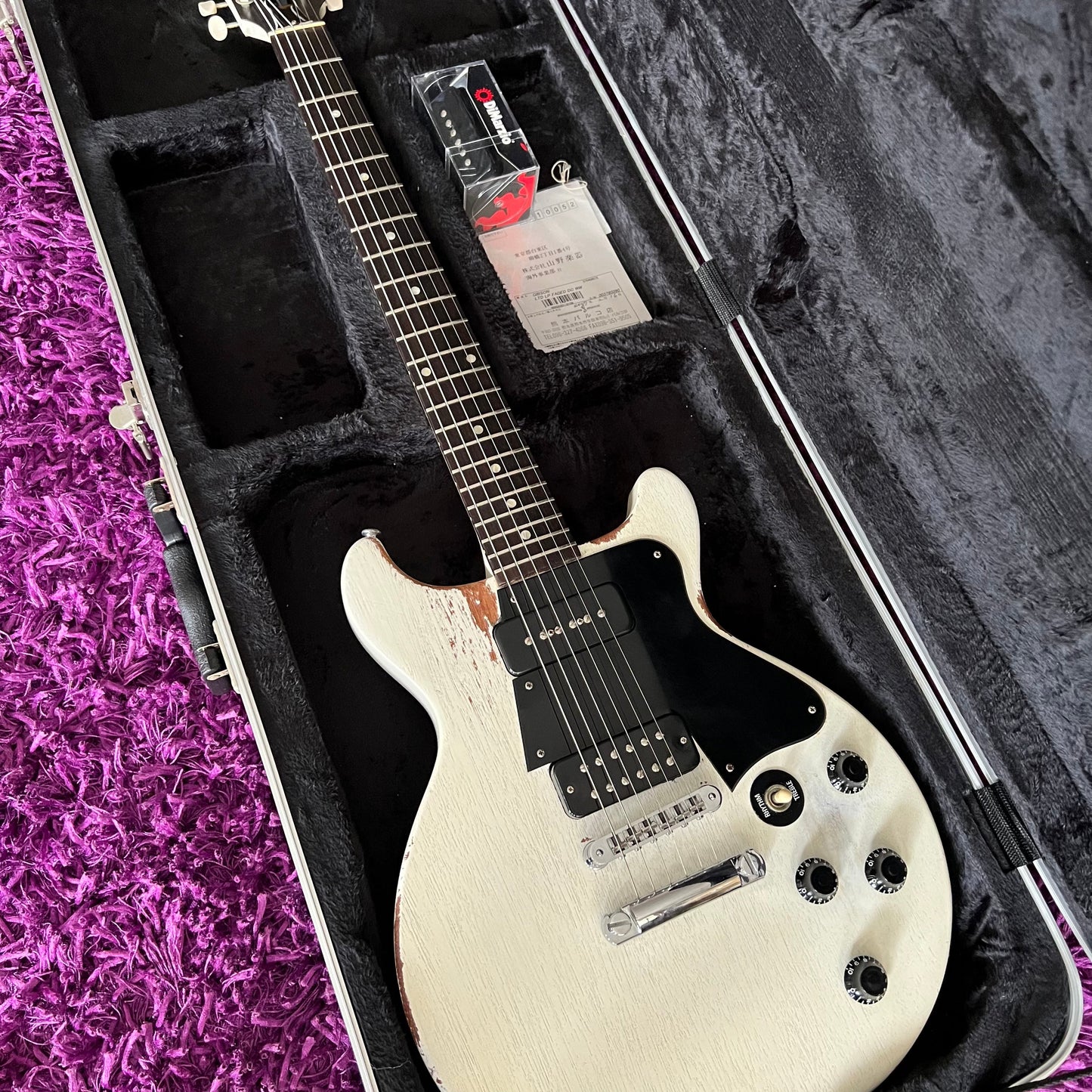 2006 Gibson Les Paul Special Double Cut (Faded White) (w/ HSC)