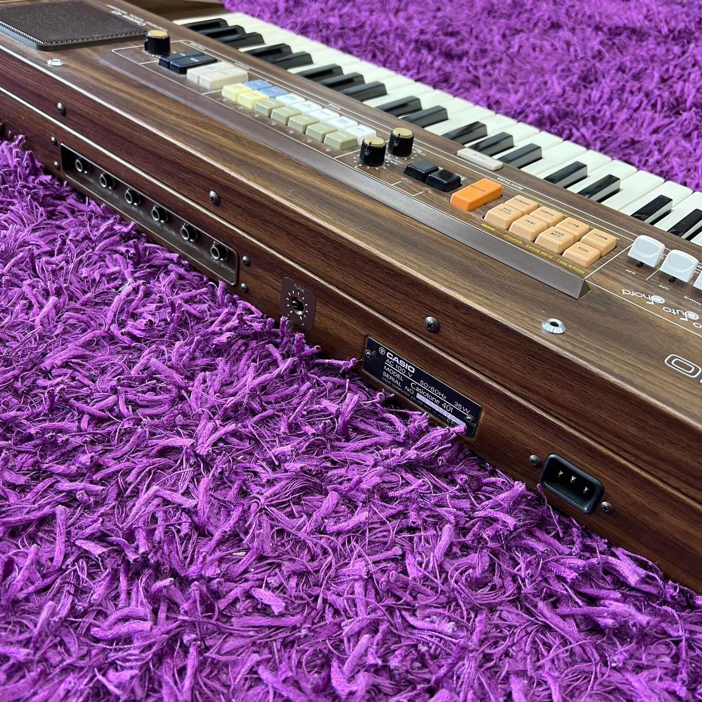 Casio Casiotone 401 Analog Synthesizer w/ Drum Machine (& OHSC)