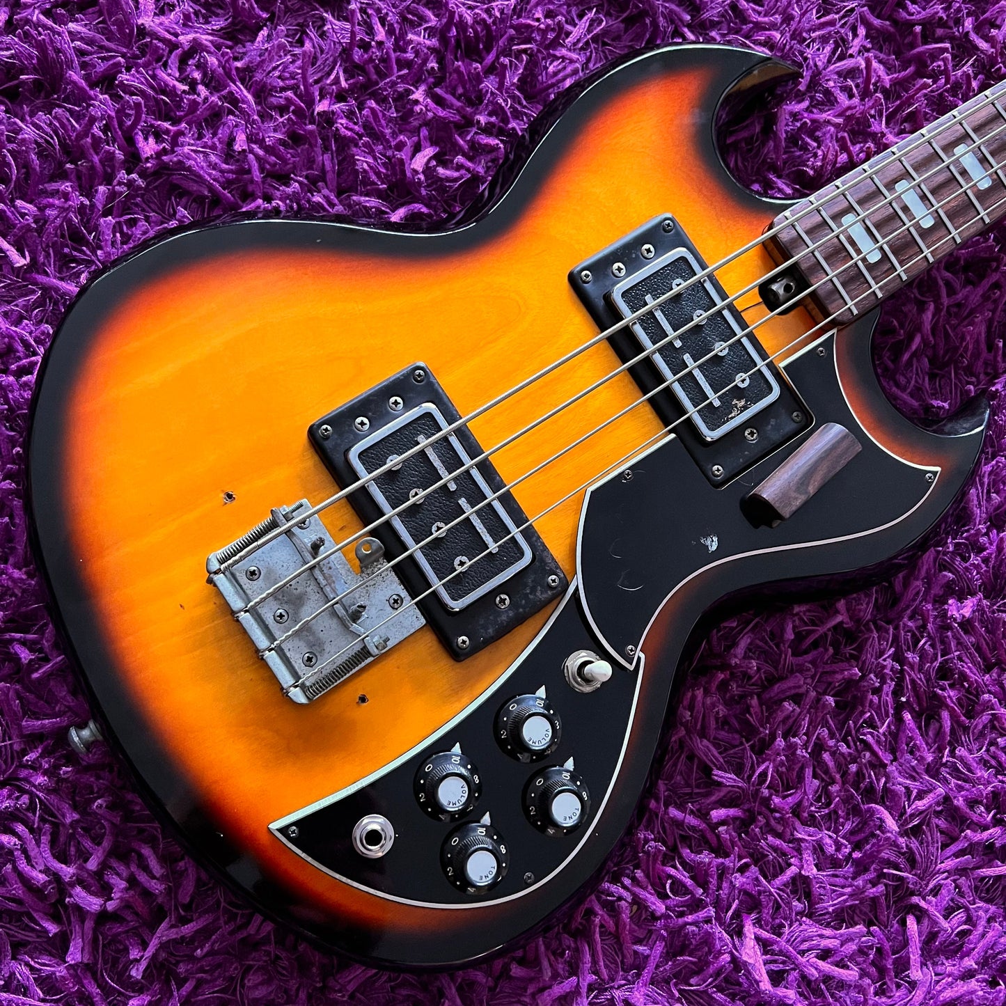1960s Teisco SG Bass (Kay K2B) (Short Scale MIJ)