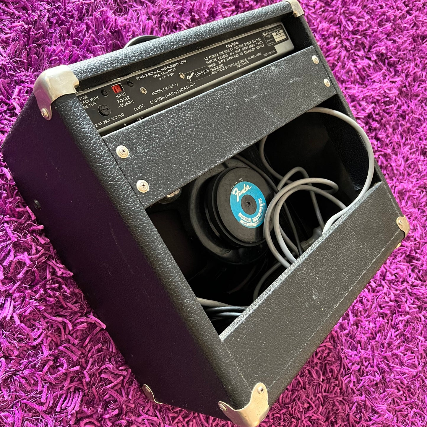 Fender Champ 12 12-Watt 1x12" Combo Amp (Made in USA)