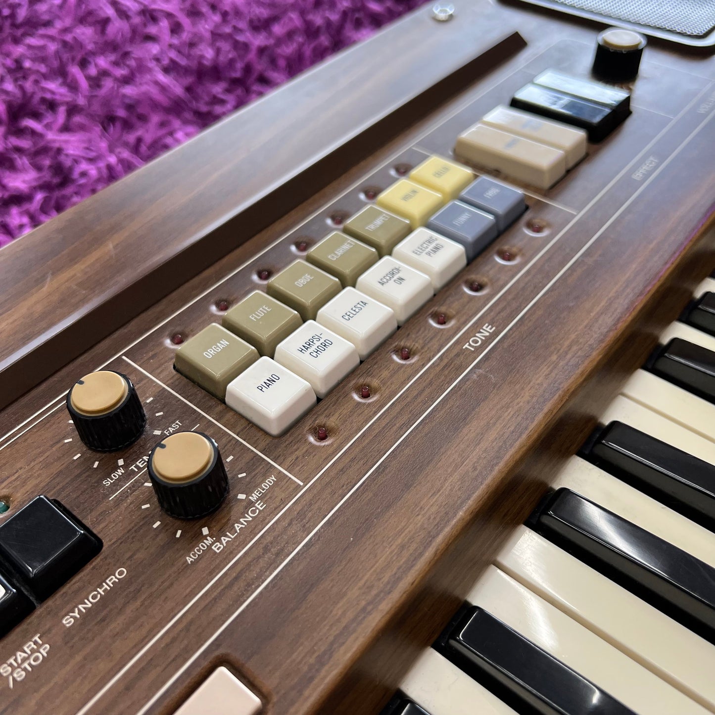 Casio Casiotone 401 Analog Synthesizer w/ Drum Machine (& OHSC)