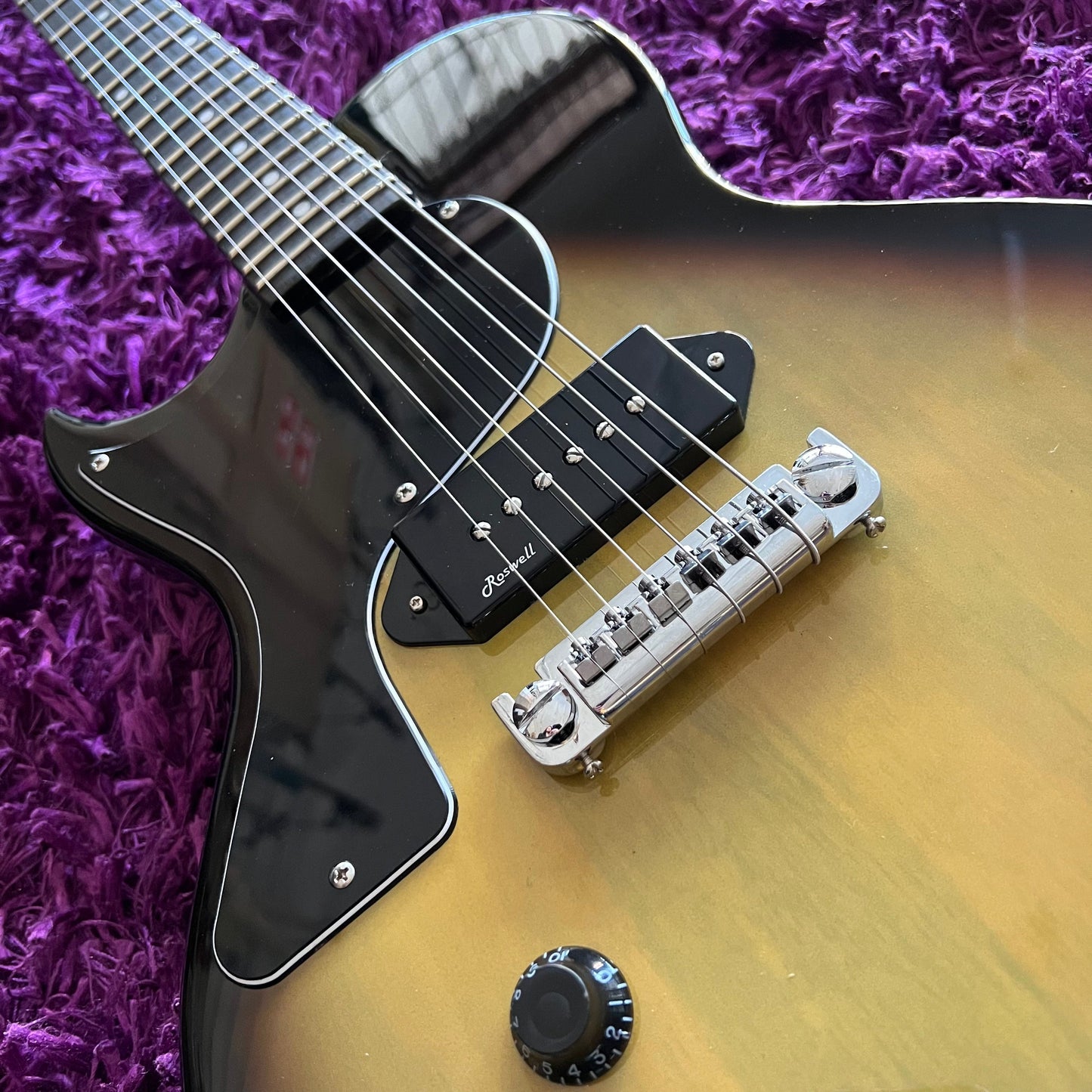 Harley Benton 50s Style Les Paul Junior Sunburst (Left Handed)